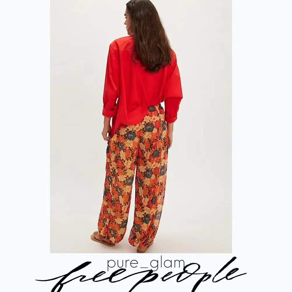 Free People floral pants